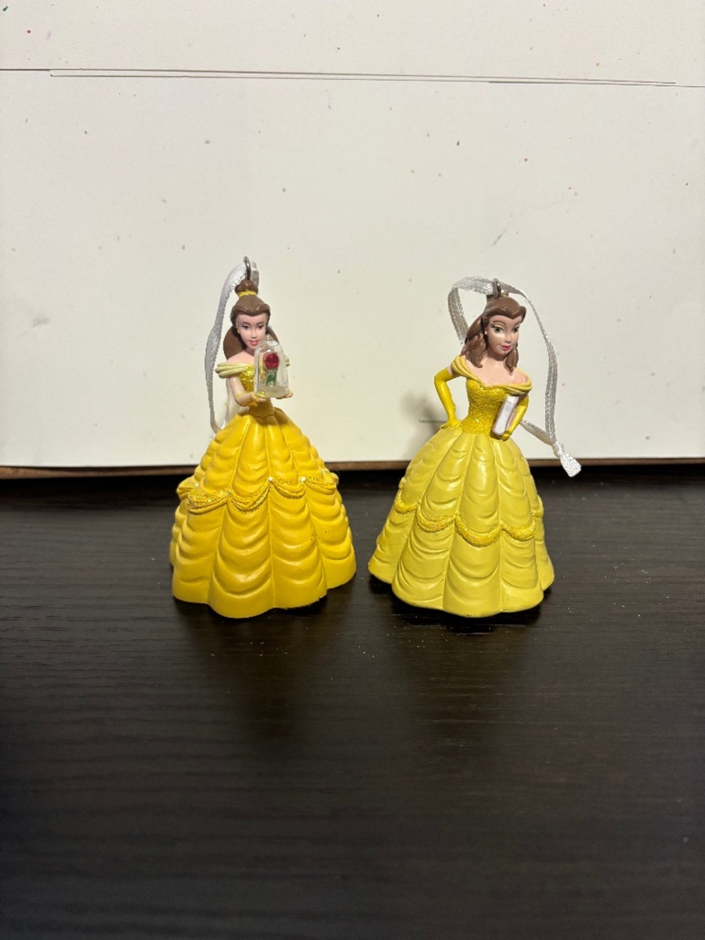 Disney Belle ornaments  x 2